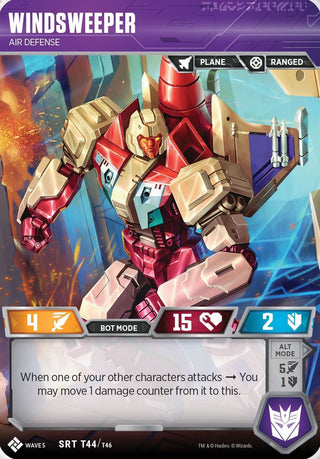 Windsweeper - Air Defense (44) [TMA] - Transformers TCG Single