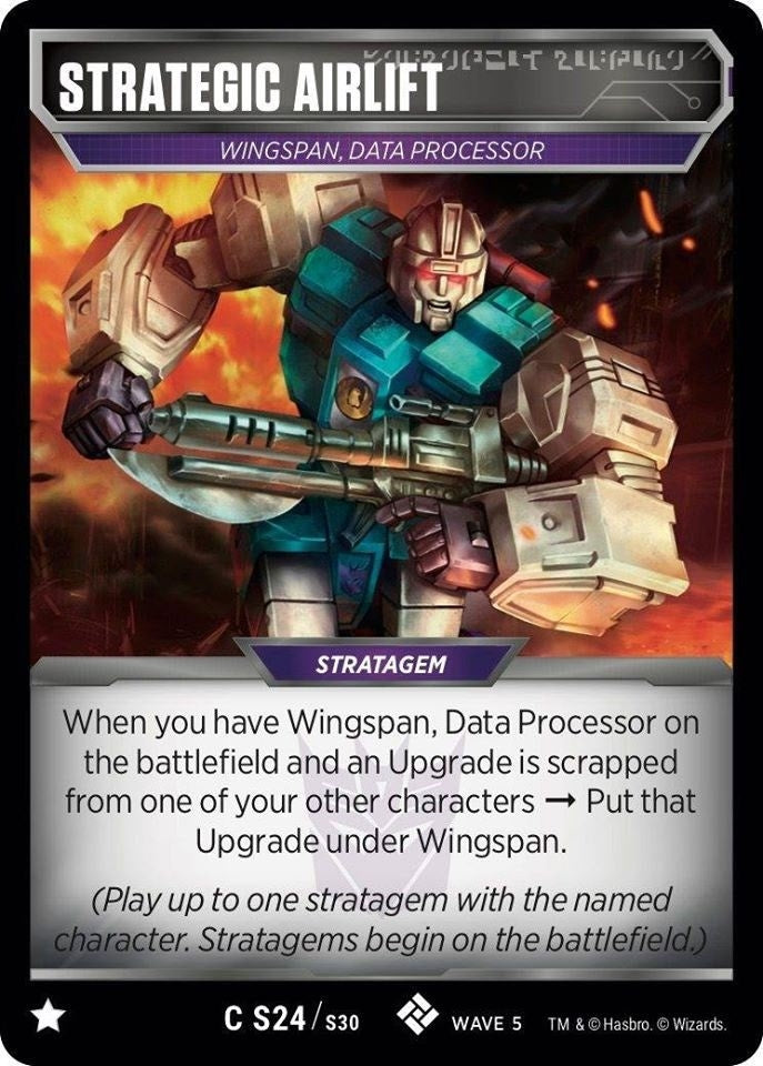 Strategic Airlift (24) [TMA] - Transformers TCG Single