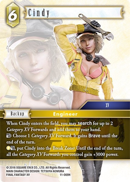 Cindy (11) [OP11] - Final Fantasy TCG Single