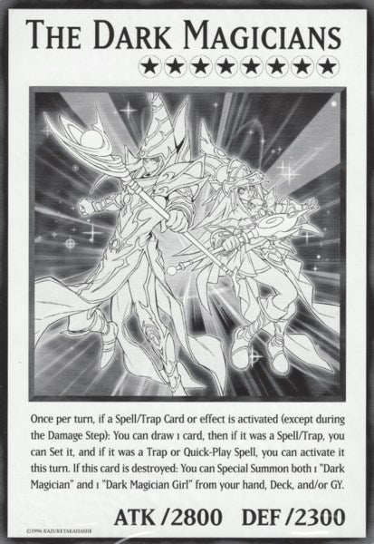 The Dark Magicians (Oversized) (DUOV) - YuGiOh Single