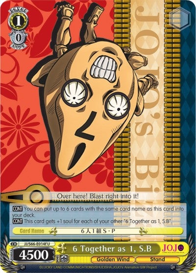 6 Together as 1 S.B (F) (66014) [JJ/S66] - Weiss Schwarz Single