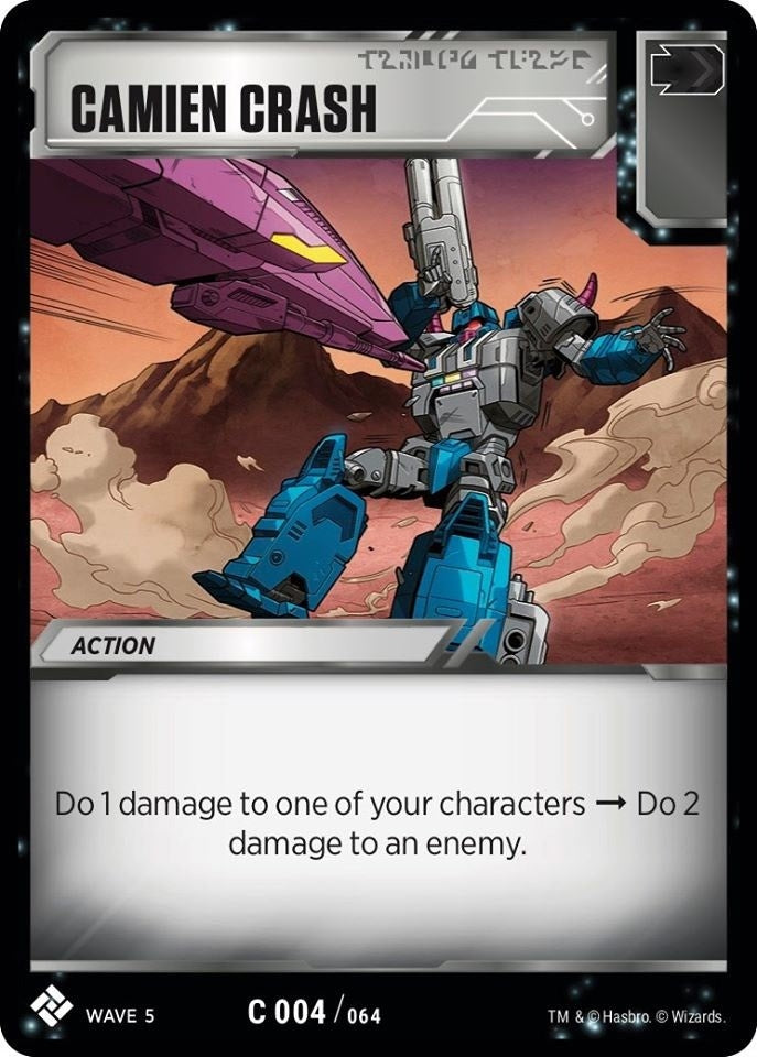 Camien Crash (4) [TMA] - Transformers TCG Single
