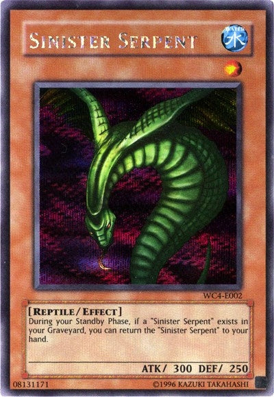 Sinister Serpent (4002) - YuGiOh Single