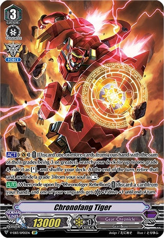 Chronofang Tiger (SP) (1305) [V-EB13] - Cardfight Vanguard Single