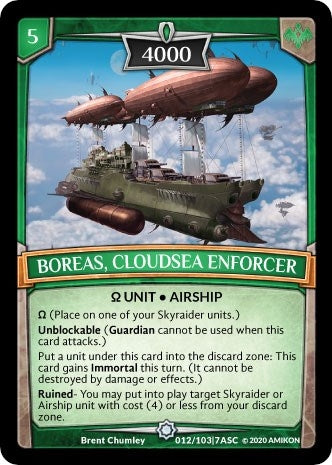 Boreas Cloudsea Enforcer (12) [ASC] - Argent Saga TCG Single