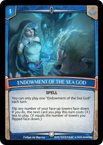 Endowment of the Sea God (31) [ASC] - Argent Saga TCG Single