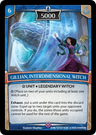 Gillian Interdimensional Witch (38) [ASC] - Argent Saga TCG Single