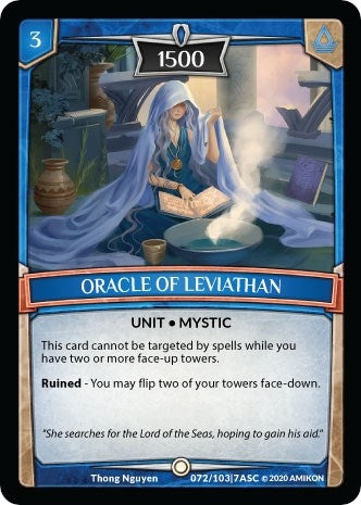 Oracle of Leviathan (72) [ASC] - Argent Saga TCG Single