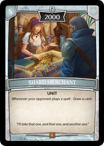 Shard Merchant (84) [ASC] - Argent Saga TCG Single