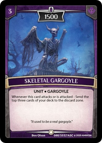 Skeletal Gargoyle (88) [ASC] - Argent Saga TCG Single