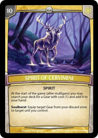 Spirit of Cervimini (89) [ASC] - Argent Saga TCG Single