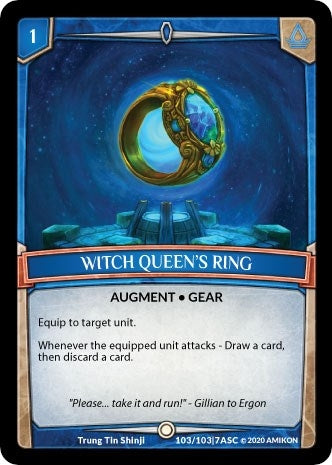 Witch Queen’s Ring (103) [ASC] - Argent Saga TCG Single