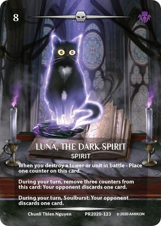 Luna the Dark Spirit (Serial Numbered) (2020123) [PR] - Argent Saga TCG Single