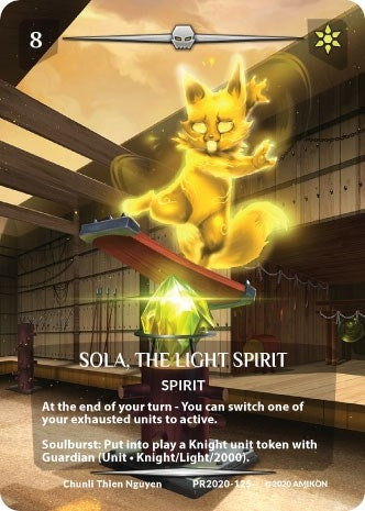 Sola the Light Spirit (Serial Numbered) (2020125) [PR] - Argent Saga TCG Single