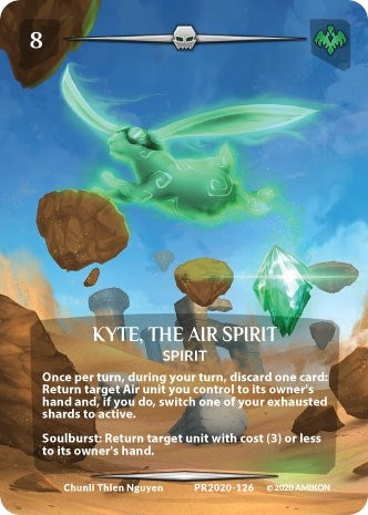 Kyte the Air Spirit (Serial Numbered) (2020126) [PR] - Argent Saga TCG Single
