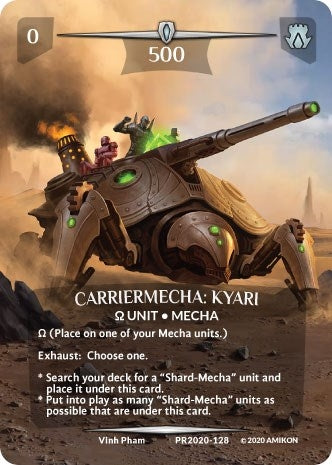 Carriermecha: Kyari (Serial Numbered) (2020128) [PR] - Argent Saga TCG Single