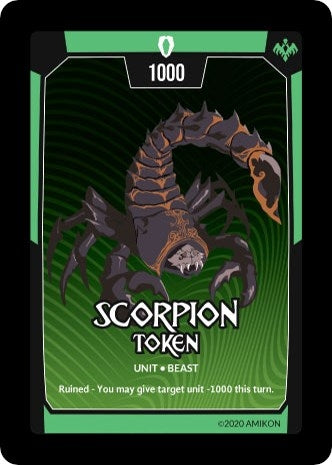 Scorpion Token [ASC] - Argent Saga TCG Single