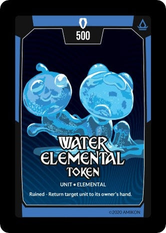 Water Elemental Token [ASC] - Argent Saga TCG Single
