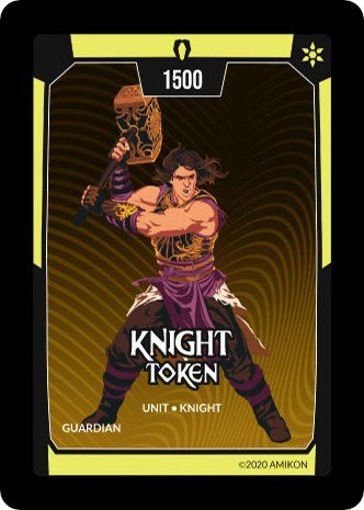 Knight Token (1500 Power with Guardian) [ASC] - Argent Saga TCG Single