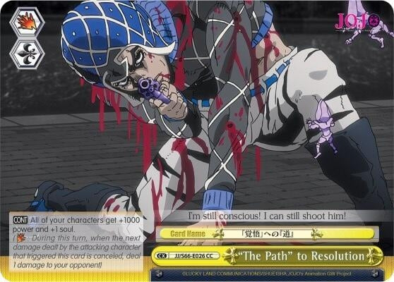 ’The Path’ to Resolution (66026) [JJ/S66] - Weiss Schwarz Single