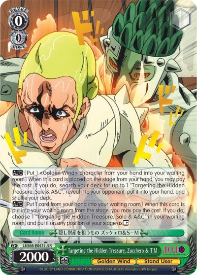 Targeting the Hidden Treasure Zucchero & T.M (JJR) (Gold Stamp) (66041) [JJ/S66] - Weiss Schwarz Single