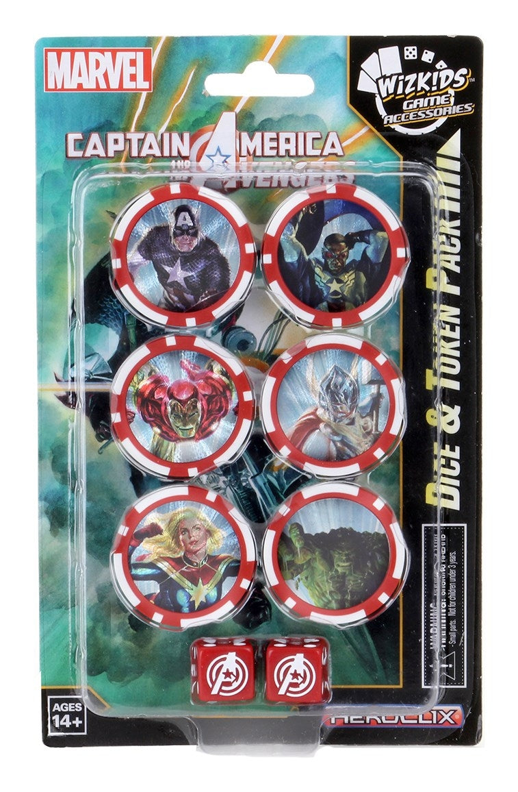 Captain America and the Avengers Dice & Token Pack [CA&AV] - Heroclix Sealed