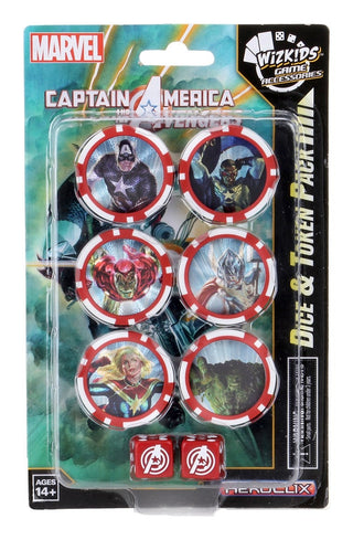 Captain America and the Avengers Dice & Token Pack [CA&AV] - Heroclix Sealed