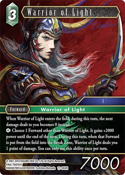 Warrior of Light (11) [OP11] - Final Fantasy TCG Single