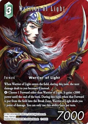 Warrior of Light (Full Art) (11) [OP11] - Final Fantasy TCG Single