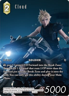 Cloud - 11-136S (Full Art) (11) [OP11] - Final Fantasy TCG Single