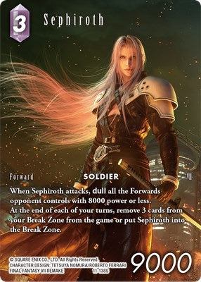Sephiroth - 11-138S (Full Art) (11) [OP11] - Final Fantasy TCG Single