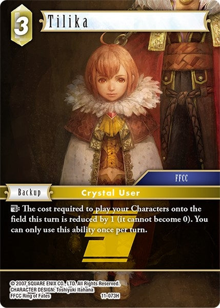 Tilika (11) [OP11] - Final Fantasy TCG Single