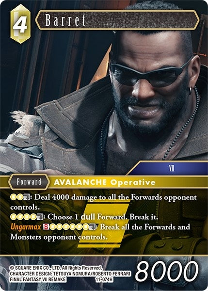 Barret (11) [OP11] - Final Fantasy TCG Single