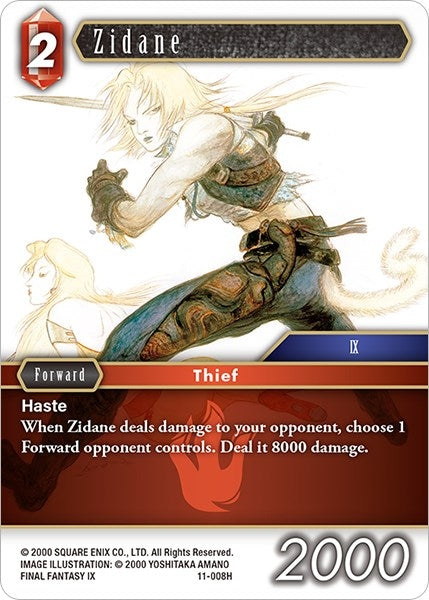 Zidane (11) [OP11] - Final Fantasy TCG Single