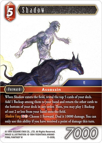 Shadow (11) [OP11] - Final Fantasy TCG Single