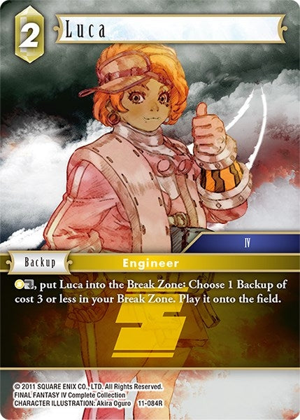 Luca (11) [OP11] - Final Fantasy TCG Single