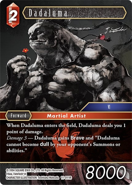 Dadaluma (11) [OP11] - Final Fantasy TCG Single