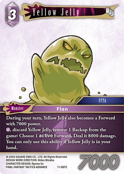 Yellow Jelly (11) [OP11] - Final Fantasy TCG Single