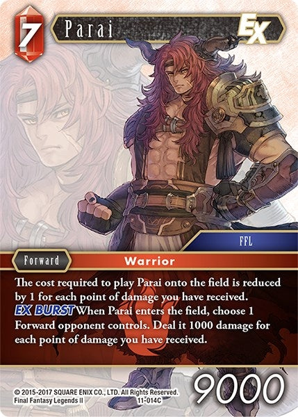 Parai EX (11) [OP11] - Final Fantasy TCG Single