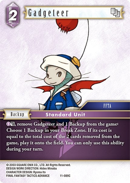 Gadgeteer (11) [OP11] - Final Fantasy TCG Single