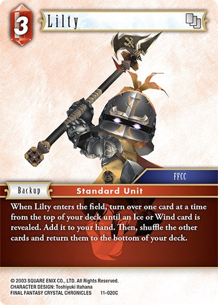 Lilty (11) [OP11] - Final Fantasy TCG Single