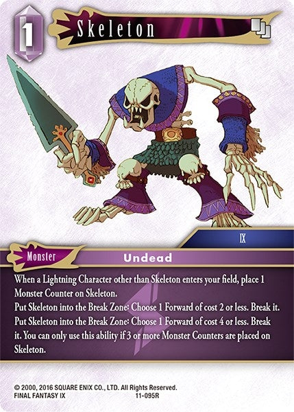 Skeleton (11) [OP11] - Final Fantasy TCG Single