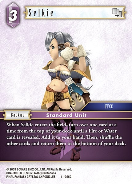 Selkie (11) [OP11] - Final Fantasy TCG Single
