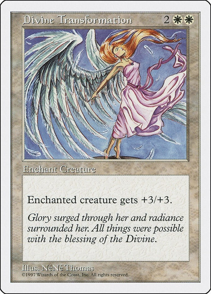 Divine Transformation [5ED] - MTG Single