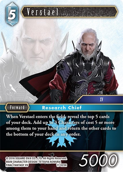 Verstael (11) [OP11] - Final Fantasy TCG Single