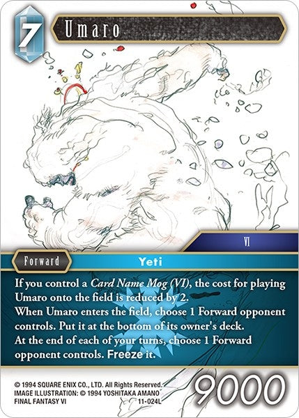 Umaro (11) [OP11] - Final Fantasy TCG Single