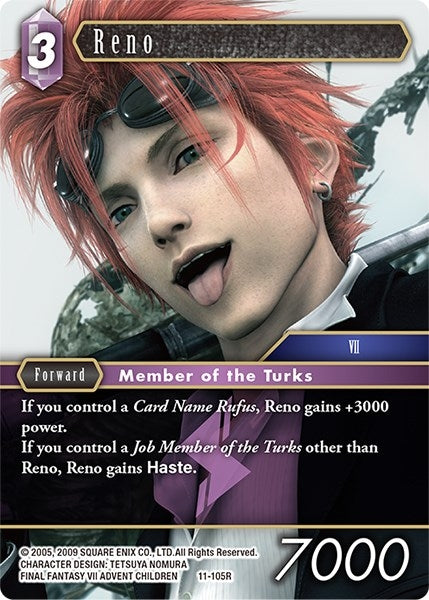 Reno (11) [OP11] - Final Fantasy TCG Single