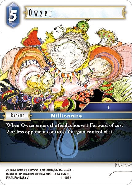 Owzer (11) [OP11] - Final Fantasy TCG Single