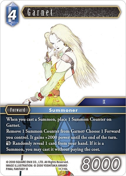 Garnet (11) [OP11] - Final Fantasy TCG Single