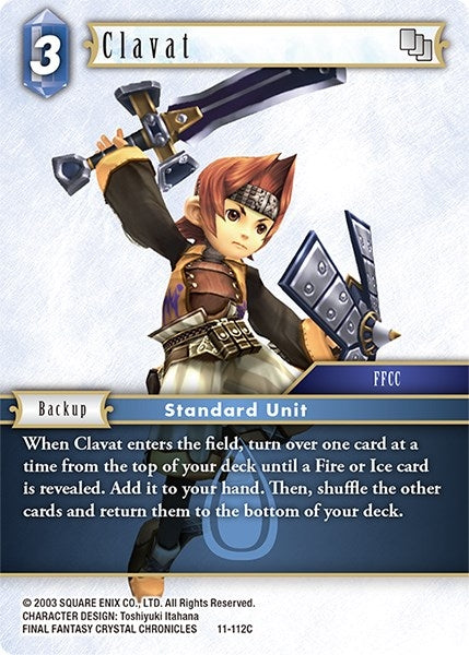 Clavat (11) [OP11] - Final Fantasy TCG Single
